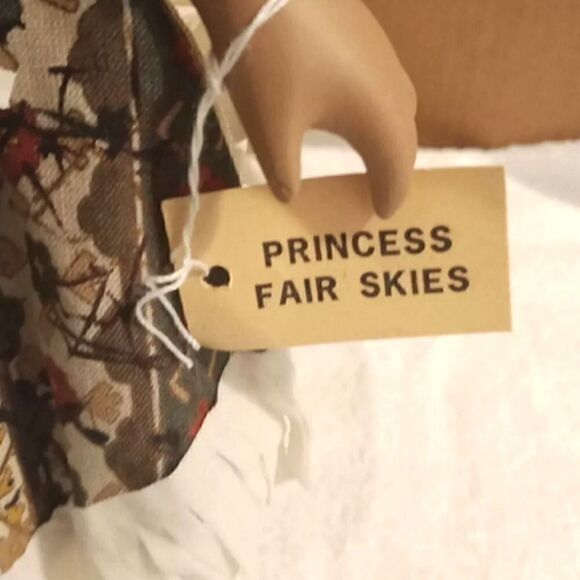 Seymour Mann 14” Tall Porcelain Native American Doll - Picture 3 of 7